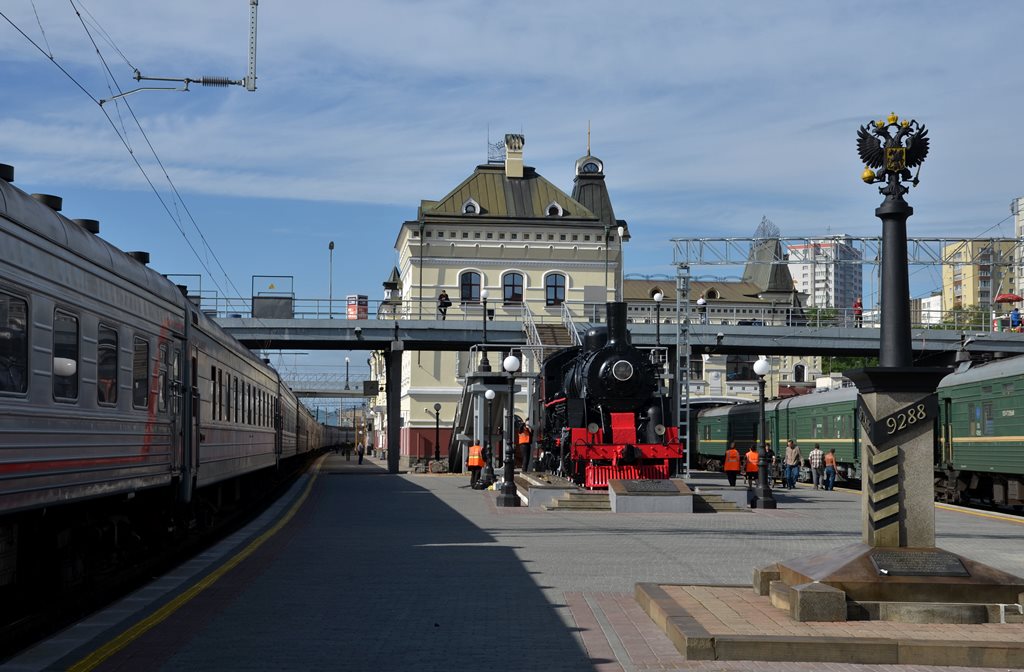 블라디보스톡 기차역 - 시베리아 횡단 철도의 종착역 혹은 발차역